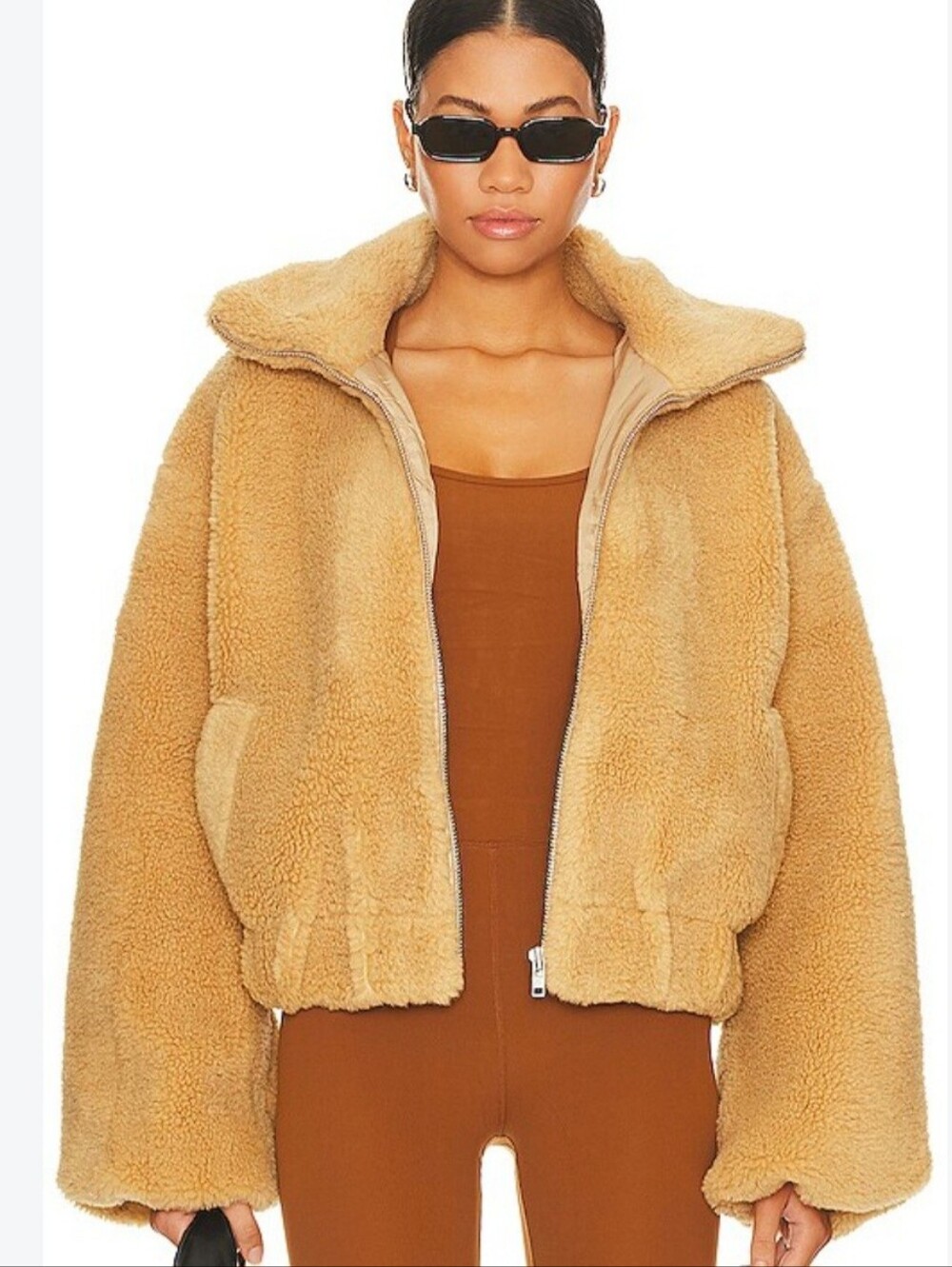 Free People Get Cozy Teddy Jacket From Revolve - Picture 3 of 9